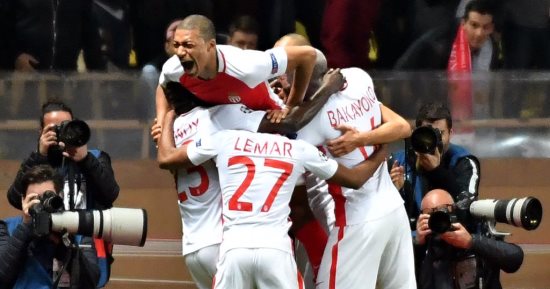 دورى أبطال أوروبا.. موناكو يضرب مانشستر سيتى 2/0 فى شوط من طرف واحد  