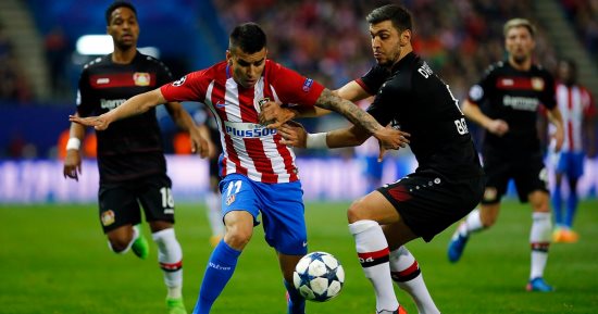 أتلتيكو مدريد يبلغ ربع نهائى دورى أبطال أوروبا بتعادل سلبى مع ليفركوزن