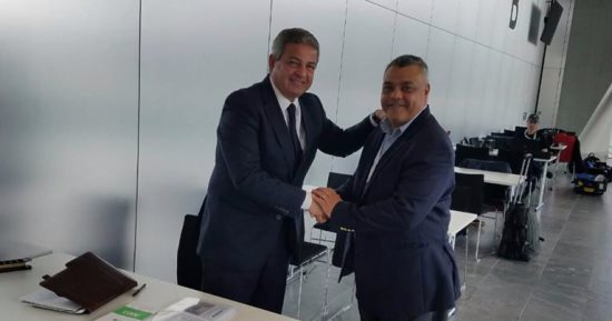 وزير الرياضة يواصل لقاءاته بمسئولى الوكالة الدولية لمكافحة المنشطات