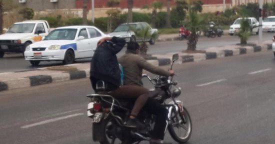 بالصور.. سقوط أمطار غزيرة على بورسعيد