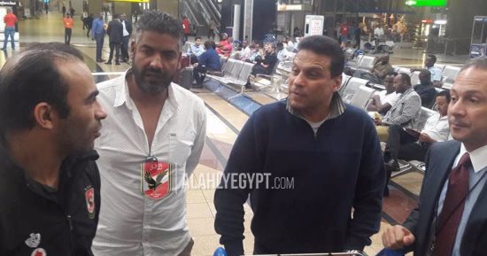حساب الأهلى على "فيس بوك" ينشر صور وصول الفريق إلى جنوب أفريقيا