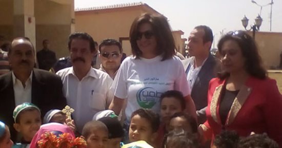 بالصور.. وزيرة الهجرة تصل محافظة المنيا لإطلاق ماراثون "اطمن على نفسك" الخيرى
