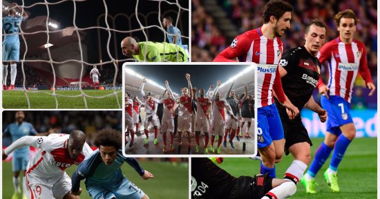 تأهل موناكو وأتلتيكو لربع نهائى دورى الأبطال وخروج مان سيتى وليفركوزن
