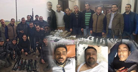 بالصور.. بعد اقتحام أوكار السلاح والمخدرات فى الصعيد.. الداخلية تكشر عن أنيابها وتقتحم "مثلث الرعب" بالشرقية.. قوات الأمن تقتل 2 وتصيب 3 من تجار الصنف فى معركة استمرت 120دقيقة.. والأهالى يهتفون للشرطة