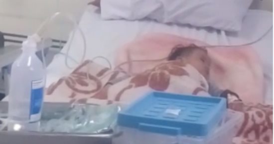 "يزن علاء" طفل رضيع يحتاج لجراحة عاجلة لوقف إصابته بنزيف فى المخ