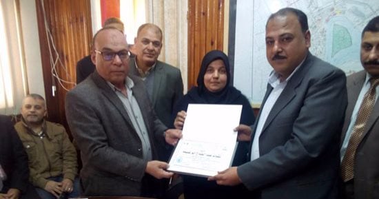 بالصور.. الأم المثالية على مستوى الجمهورية تشارك فى لقاء المواطنين بكفر الشيخ