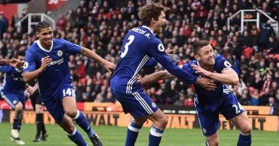 ملخص وأهداف فوز تشيلسي على ستوك سيتي 2 - 1 بالدوري الإنجليزي
