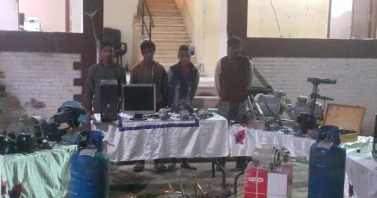 القبض علي تشكيل عصابى بالسويس سرق 4 مدارس ثانوية صناعية 
