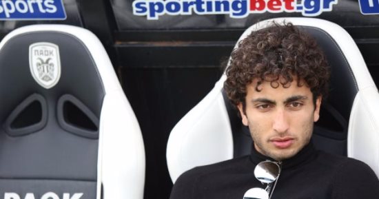 وردة يغيب عن خسارة باوك أمام أيك أثينا بتصفيات دورى أبطال أوروبا
