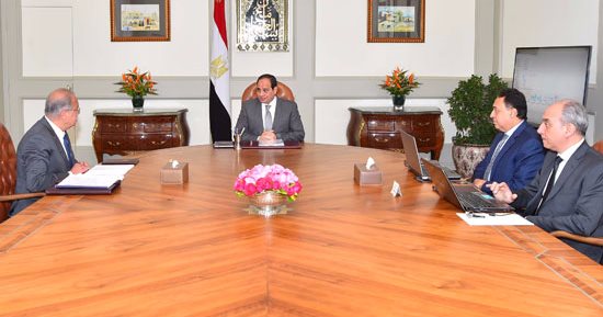الرئيس يطمئن من وزير الصحة على حالات أهالى "شبرا الخيمة" وتلاميذ سوهاج