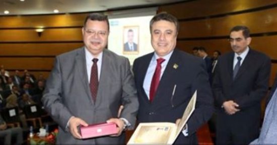 بالصور.. جاسكو تكرم متحدث البترول وقيادات القطاع المحالين للتقاعد العام الحالى