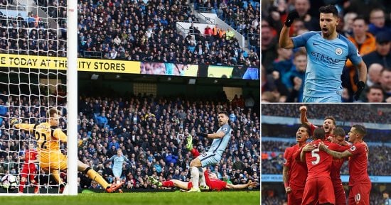 ملخص وأهداف مباراة مانشستر سيتى وليفربول فى الدورى الإنجليزى