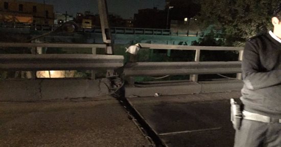 المرور: إغلاق كوبرى شمال طره بالكامل لوجود خطورة على جسم الكوبرى