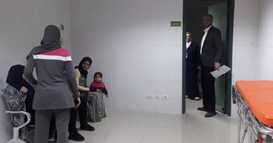 بالصور ..وكيل وزارة الصحة ببورسعيد يتفقد مستشفى النساء والتوليد التخصصى