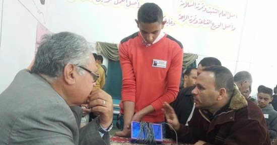 تقييم 39 ابتكاراً لطلاب المدارس الفنية بالمنيا ضمن مسابقة بوابة اﻻبتكار