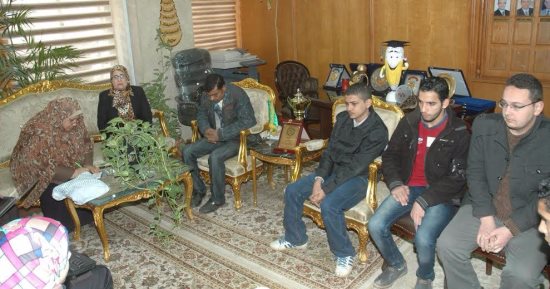 جامعة المنوفية تستضيف هيئة المعونة الأمريكية لدمج الطلاب ذوى الإعاقة
