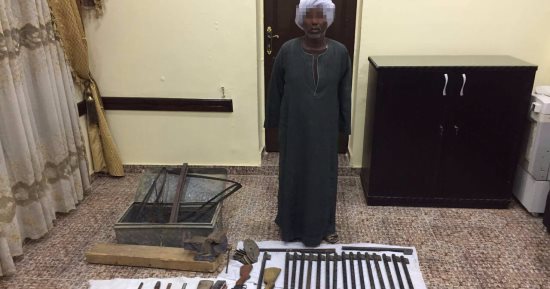 الأمن العام يضبط ورشة لتصنيع السلاح فى قنا