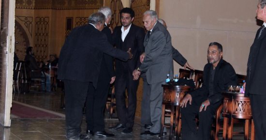 بالصور.. رموز الثقافة والسياسة والفن فى عزاء السيد ياسين