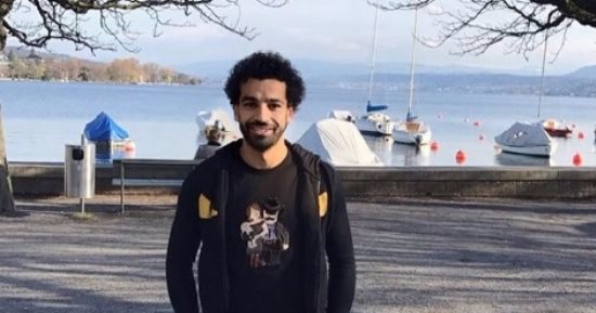 محمد صلاح يستجم فى سويسرا قبل الانضمام لمعسكر الفراعنة