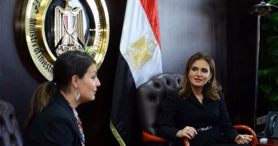 وزيرة الاستثمار تبحث مع مديرة الوكالة الفرنسية التعاون فى مجالات الصحة والطاقة