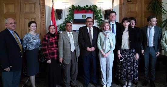 بالصور .. جامعة الإسكندرية توقع مذكرة تفاهم مع الجامعة الوطنية للبحوث النووية
