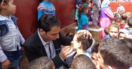 قافلة فنية بجامعة المنوفية تزور حضانة الصفا النموذجية بأشمون