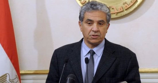 وزير البيئة يناقش مع وفد الوكالة الفرنسية للتنمية مشروع مكافحة التلوث الصناعى