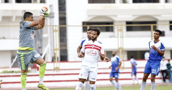 بالصور.. الزمالك يهزم المرج 2 / 1 وديا