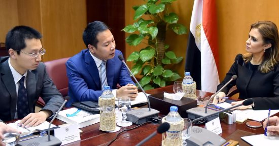 وزيرة الاستثمار تبحث مع الرئيس التنفيذى لـ"هواوى" خطط زيادة استثمارات الشركة
