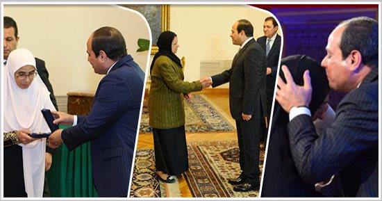 الأم المثالية بالدقهلية: لقاء الرئيس السيسى أفضل تكريم لى