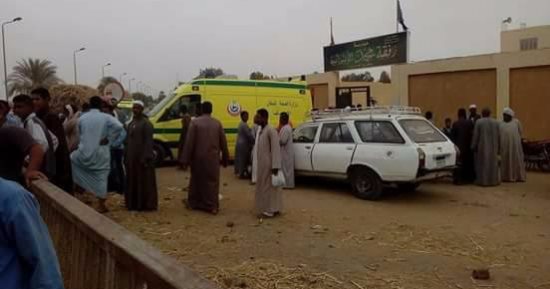 فحص مشتبه بهم فى واقعة مقتل شاب بطلق نارى والعثور على جثته بالعياط