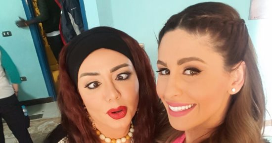شاهد كوميديا رانيا يوسف مع مى سليم فى كواليس مسلسل "سبع صنايع"
