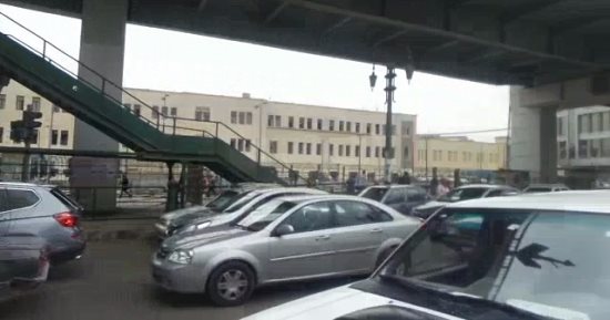 زحام مرورى أعلى محور صلاح سالم بسبب حوادث متفرقة