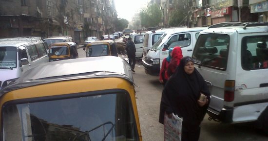 بالصور..شكوى من موقف عشوائى بشارع بشتيل فى إمبابة 