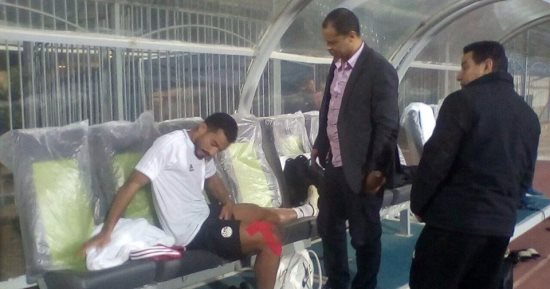 إصابة صلاح سليمان وحسام عرفات في مران منتخب المحليين