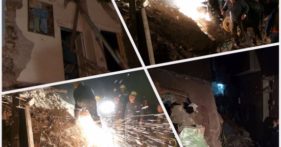 ليلة البحث تحت الأنقاض.. انهيار 3 عقارات فى بولاق أبوالعلا