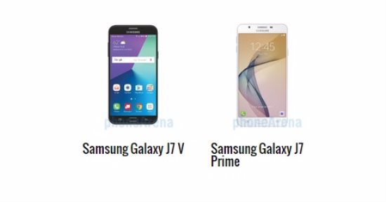 بالمواصفات.. أبرز الفروق بين هاتفى جلاكسى J7 V و J7 Prime