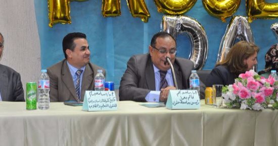 القائم بعمل رئيس جامعة حلوان يفتتح ملتقى كلية الحاسبات والمعلومات