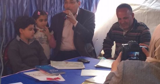 بالصور.. ورشة "احكى لطفلك" تجذب الأطفال بمعرض الإسكندرية الدولى للكتاب