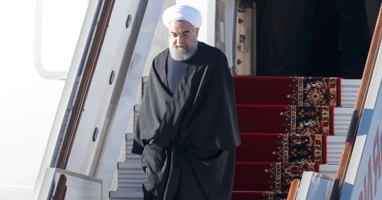 حسن روحانى: العلاقات بين طهران وموسكو ستعزز الاستقرار الإقليمى والدولى
