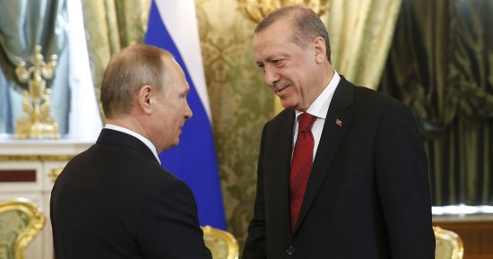 أردوغان:  سنواصل التعاون مع روسيا من أجل حل سياسى فى سوريا