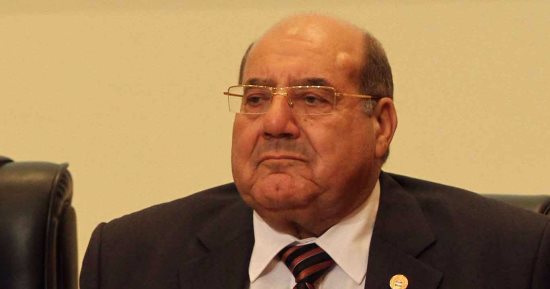 سفير كازاخستان يبحث مع رئيس "الدستورية العليا" تعزيز التعاون القضائى