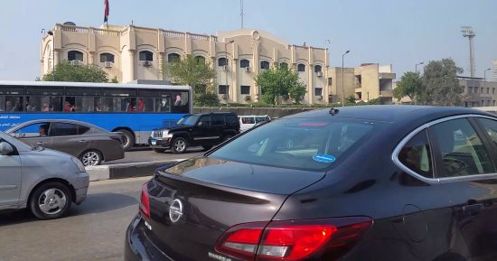 كثافات مرورية أعلى محور 26 يوليو اتجاه أكتوبر بسبب أعمال توسعة 