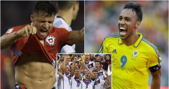 9 نجوم مهددون بالغياب عن كأس العالم 2018