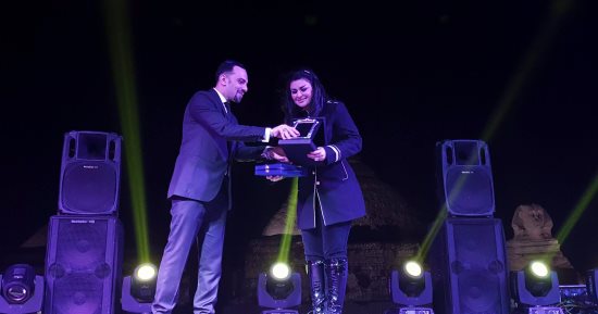 بالصور.. تكريم نادية حسنى ولمياء فهمى ودعاء عامر بمهرجان الإبداع الفنى