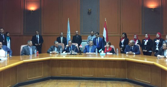 وزير القوى العاملة يطلق المرحلة الأولى لبرنامج تفتيش العمل والسلامة بالإسكندرية
