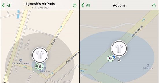 بالخطوات.. طريقة استخدام ميزة Find My AirPods بـiOS 10.3 على هواتف أيفون