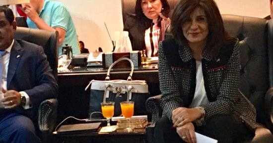وزيرة الهجرة تلتقى وفدا من المعلمين المصريين بالكويت وتعدهم بتلبية مطالبهم