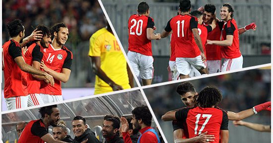 "الفراعنة" تريند على تويتر بـ 4 هاشتاجات بعد الفوز على توجو