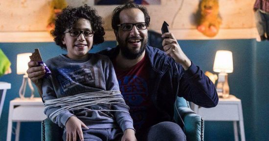 أحمد أمين "يربط" ابنه بسبب الكذب فى "البلاتوه 3"